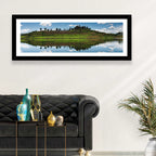 Bunyonyi Lake Reflection Wall Art