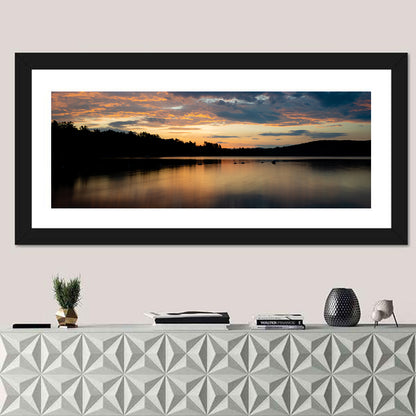 Lake Squam Sunrise Reflection Wall Art