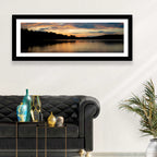 Lake Squam Sunrise Reflection Wall Art