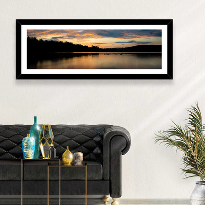 Lake Squam Sunrise Reflection Wall Art