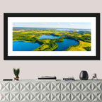 Narachanski Lake Meadows Aerial View Wall Art