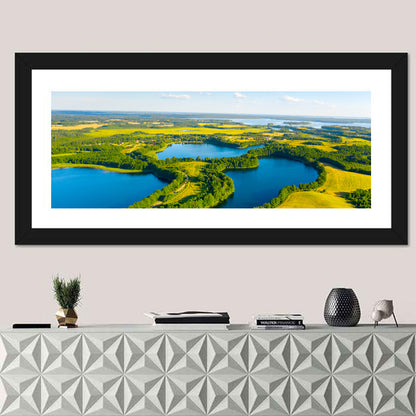 Narachanski Lake Meadows Aerial View Wall Art