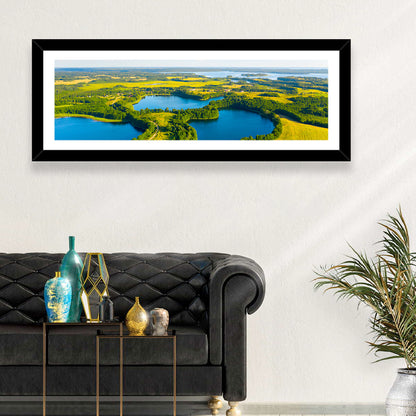 Narachanski Lake Meadows Aerial View Wall Art