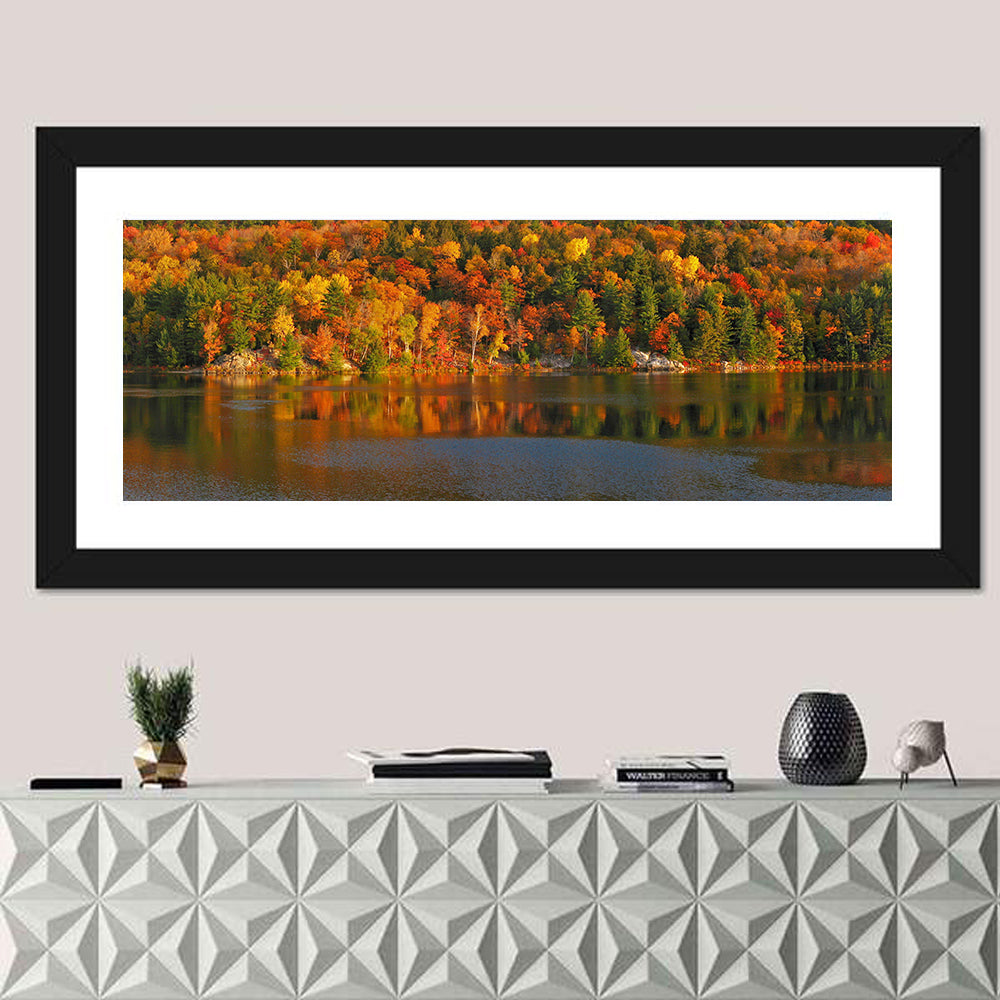 George Lake Morning Reflection Wall Art
