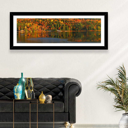 George Lake Morning Reflection Wall Art