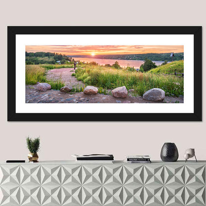 Mount Levitan Sunset Wall Art