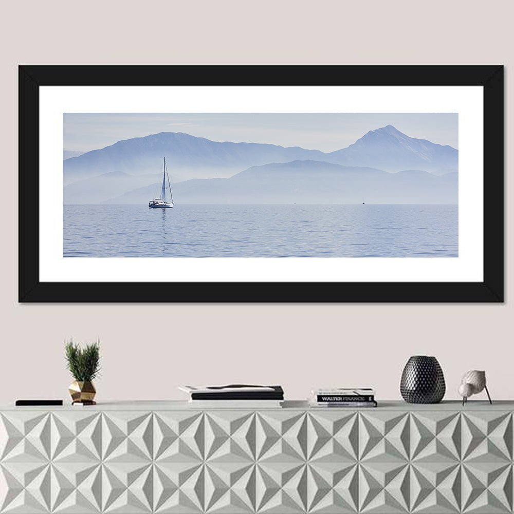 Boat & Calm Sea Wall Art