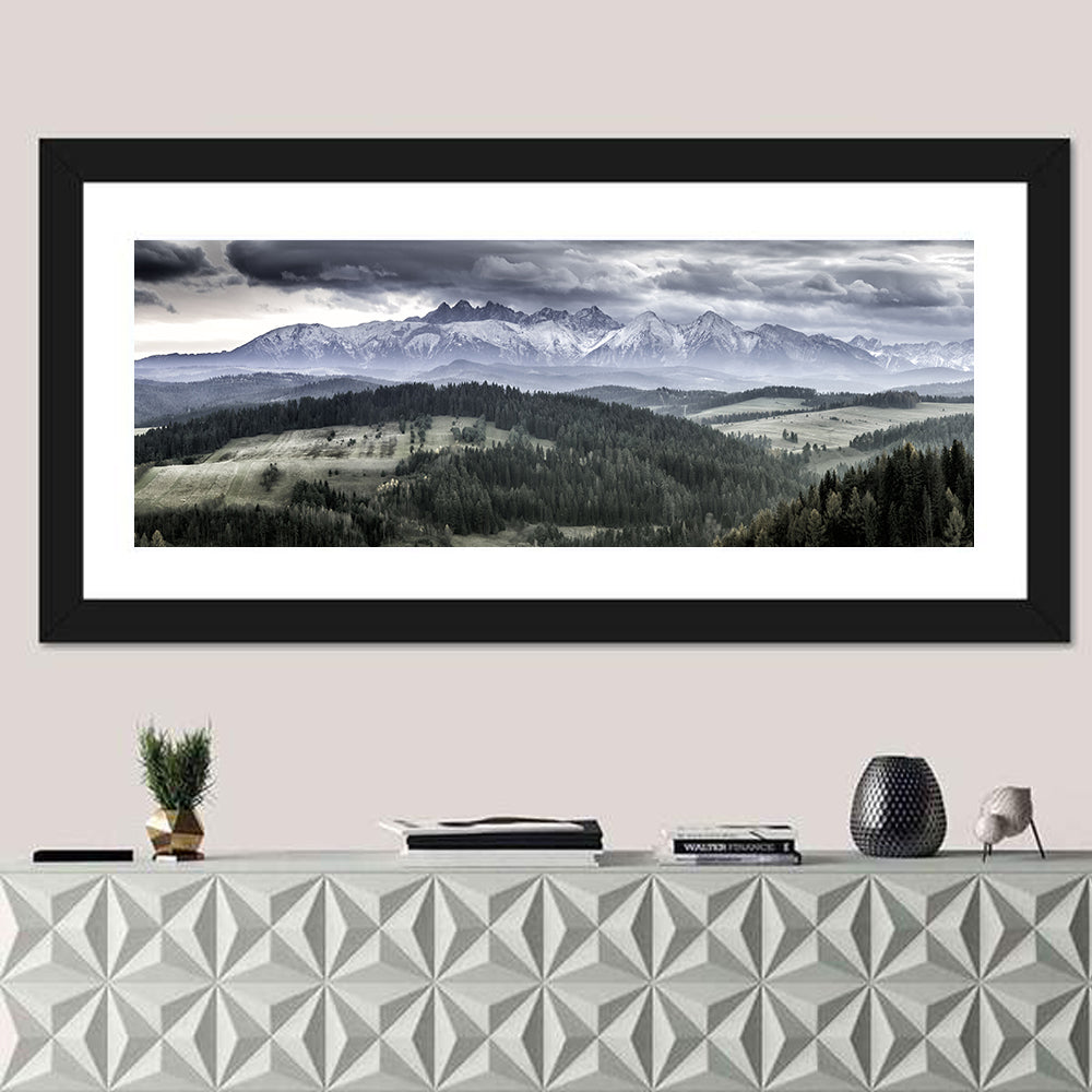 Snow-capped High Tatras, Poland Wall Art