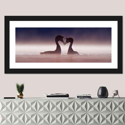 Romantic Water Birds Wall Art