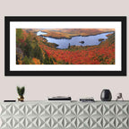 Lake Monroe Autumn Vista Wall Art