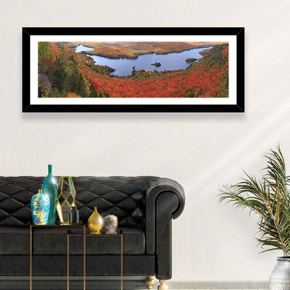 Lake Monroe Autumn Vista Wall Art