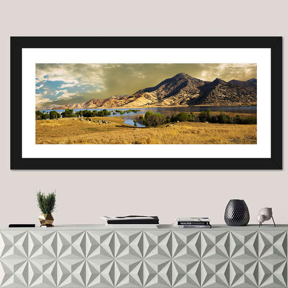 Lake Kaweah at Golden Hour Wall Art