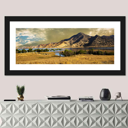 Lake Kaweah at Golden Hour Wall Art