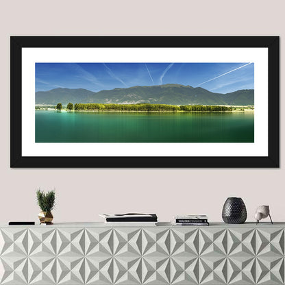 Koprinka Dam Reflections Wall Art