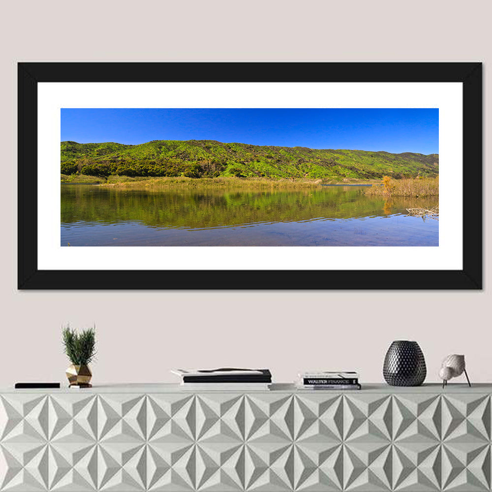 Santa Barbara Lake Reflection Wall Art