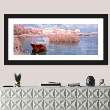 Golyazi Lake Boat Wall Art