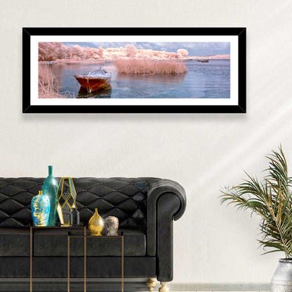 Golyazi Lake Boat Wall Art