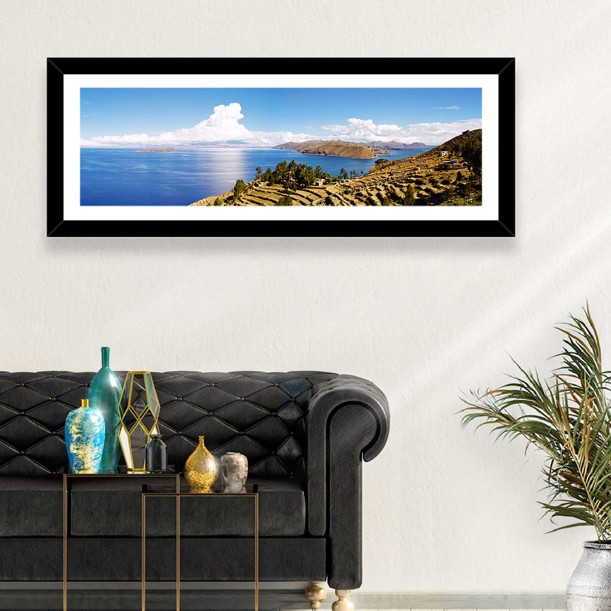 Titicaca Terraced Shoreline Wall Art