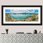 Lake Kivu Shoreline Wall Art