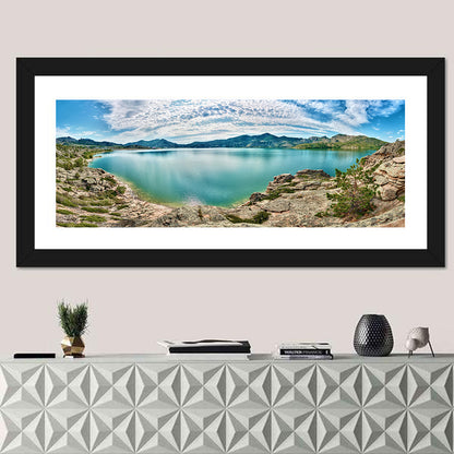 Lake Kivu Shoreline Wall Art