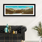 Lago Di Misurina Winter View Wall Art