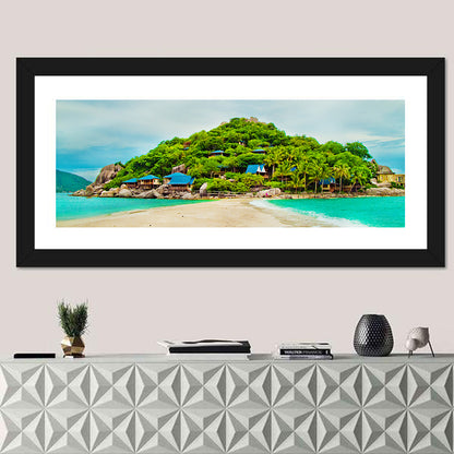 Koh Nang Yuan Sandbar Island Beach Wall Art