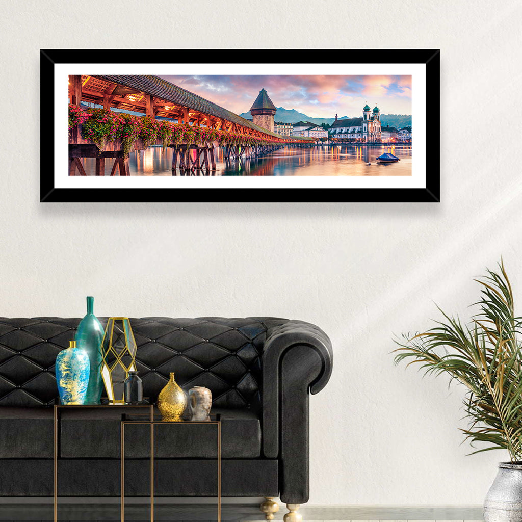Chapel Bridge, Lucerne Wall Art