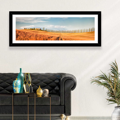 Tuscan Wheat Field Wall Art