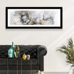 Gold Foil Marble Abstract Wall Art