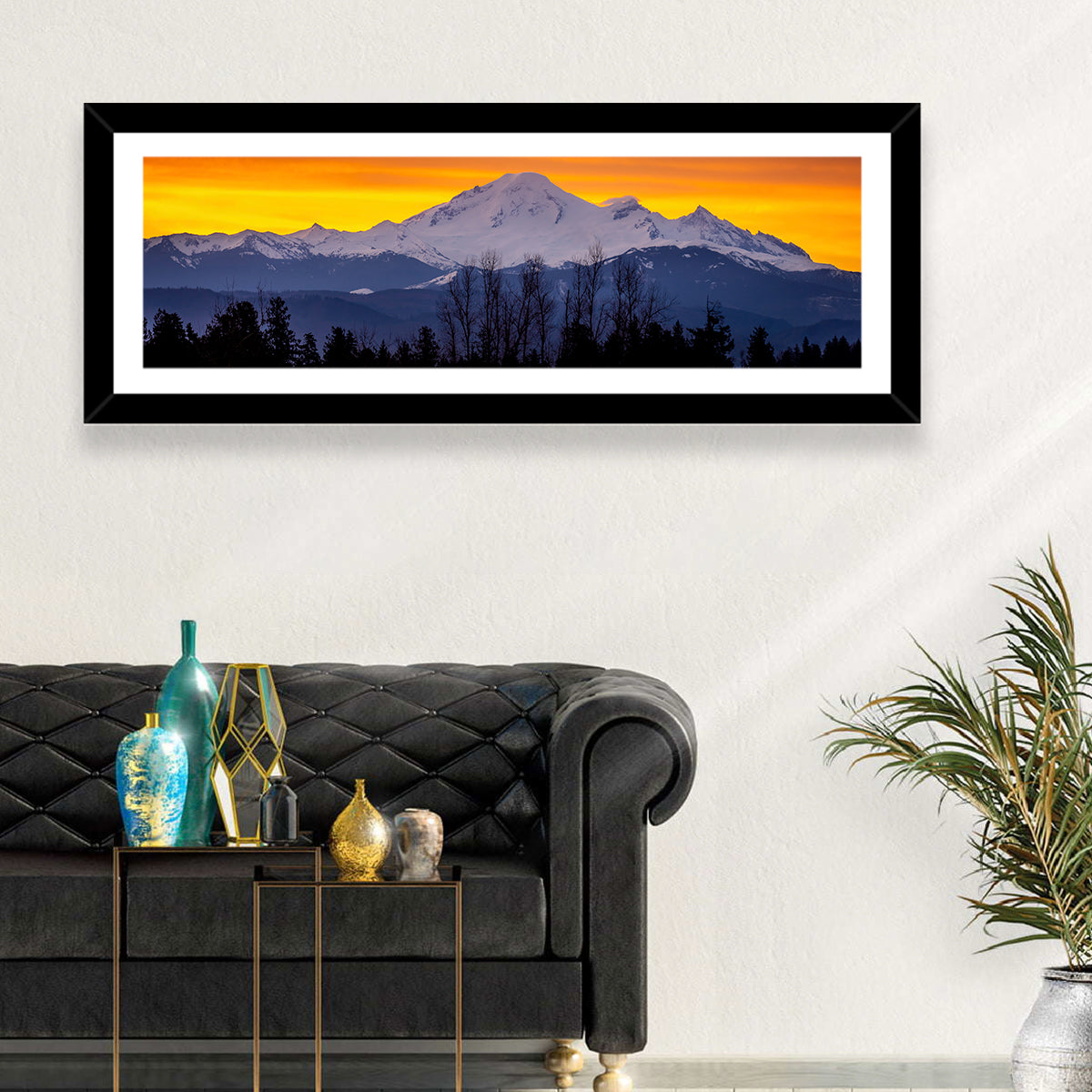 Sunrise Over Mount Baker Wall Art