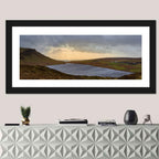 Isle of Skye Lake at Golden Hour Wall Art