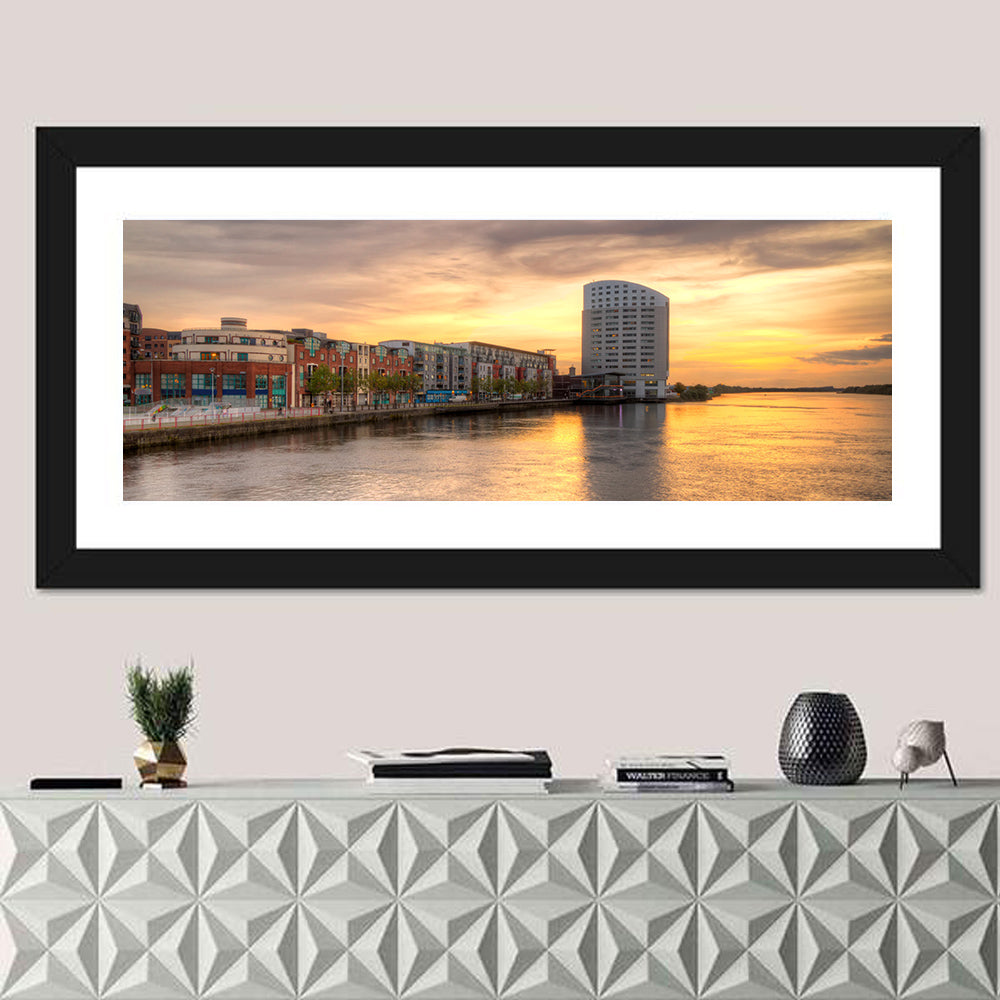 Limerick Riverside at Dusk Wall Art