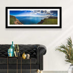 Sidmouth Cliffs and Sea View Wall Art