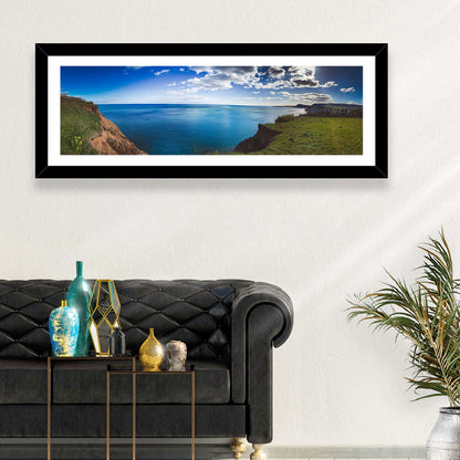 Sidmouth Cliffs and Sea View Wall Art