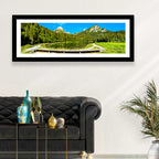 Seealpsee Footbridge Alpine Lake Wall Art
