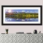 Bavarian Alpine Lake Reflection Wall Art