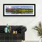 Bavarian Alpine Lake Reflection Wall Art