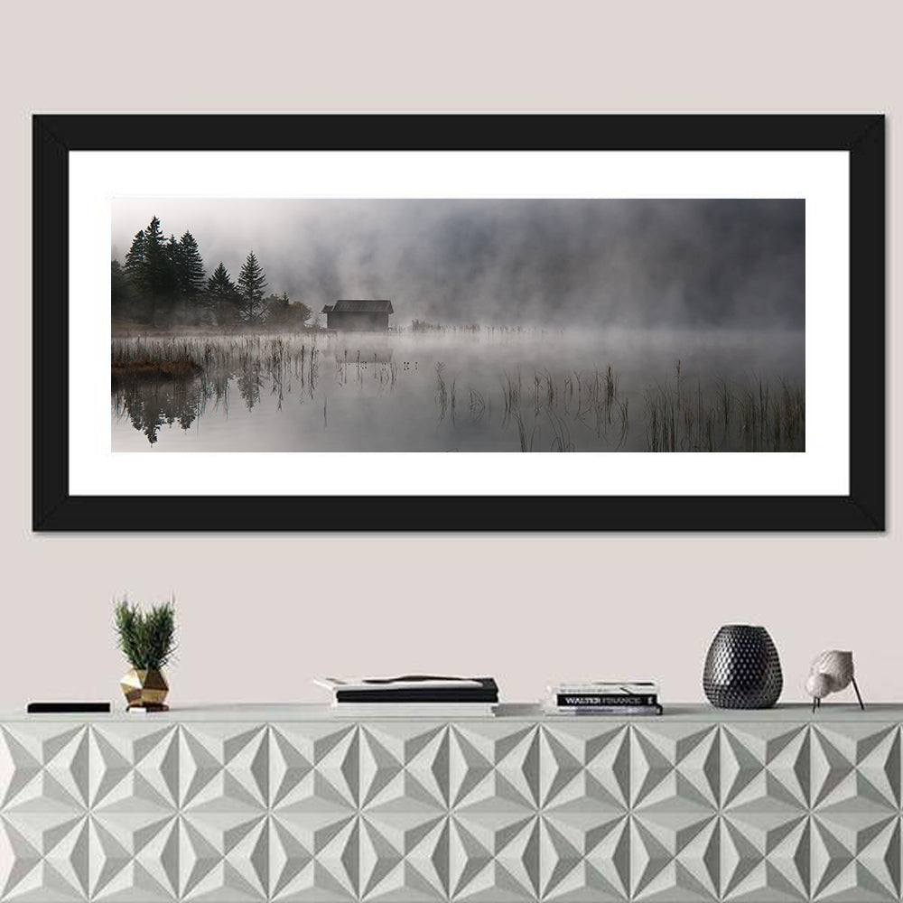 Ferchensee Morning Mist Wall Art