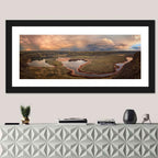 Soap Lake Storm Rainbow Wall Art