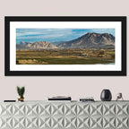 Patchwork Farmland Landscape Wall Art