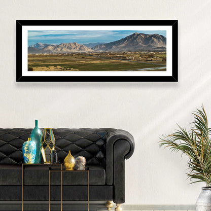 Patchwork Farmland Landscape Wall Art