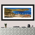 Isla Del Sol Village on Lake Titicaca Wall Art