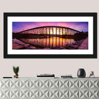 Mon Bridge Sunset, Sangkhlaburi Wall Art