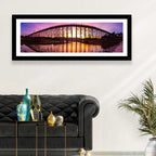 Mon Bridge Sunset, Sangkhlaburi Wall Art