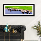 Boats at the Shoreline Wall Art