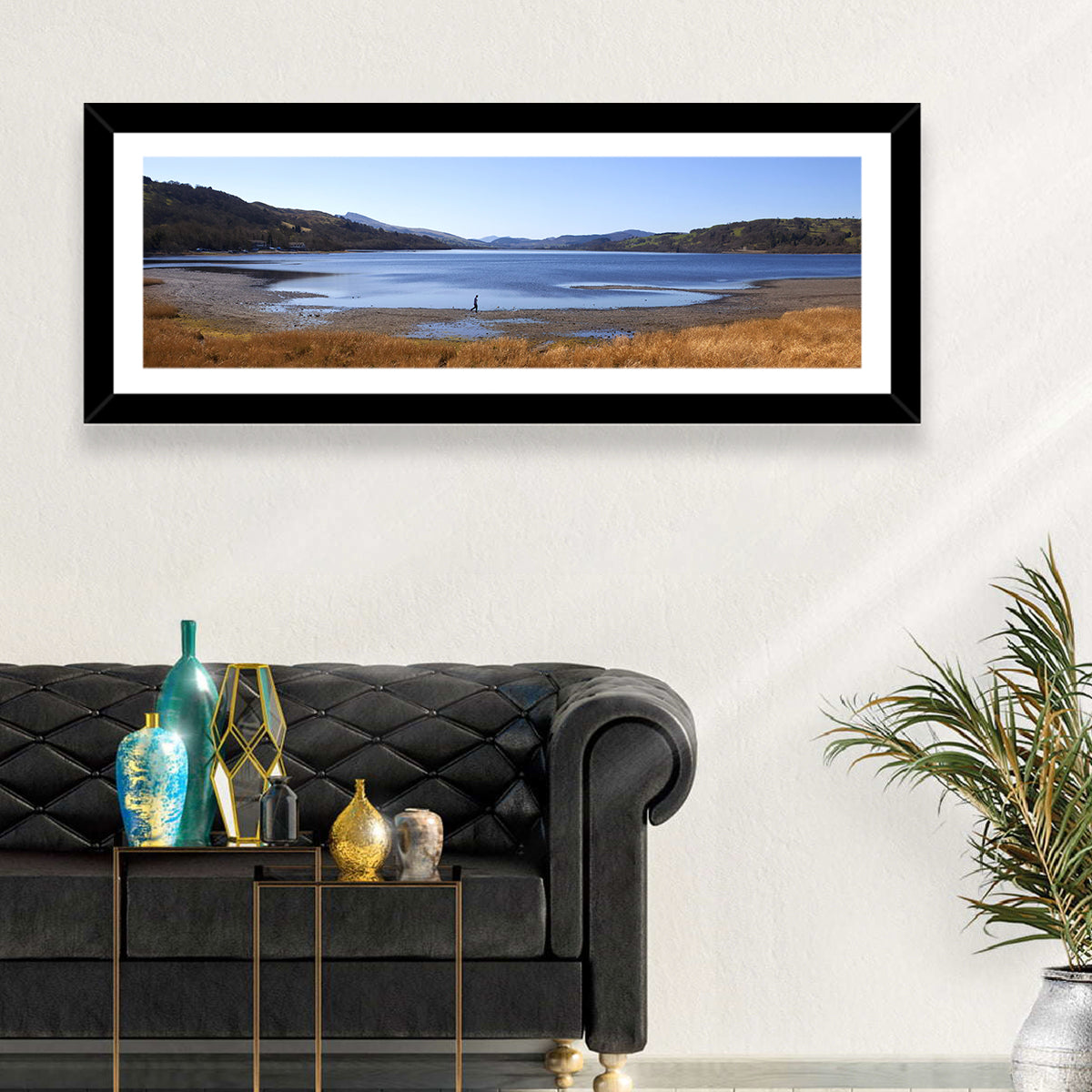 Bala Lake Shoreline Wall Art