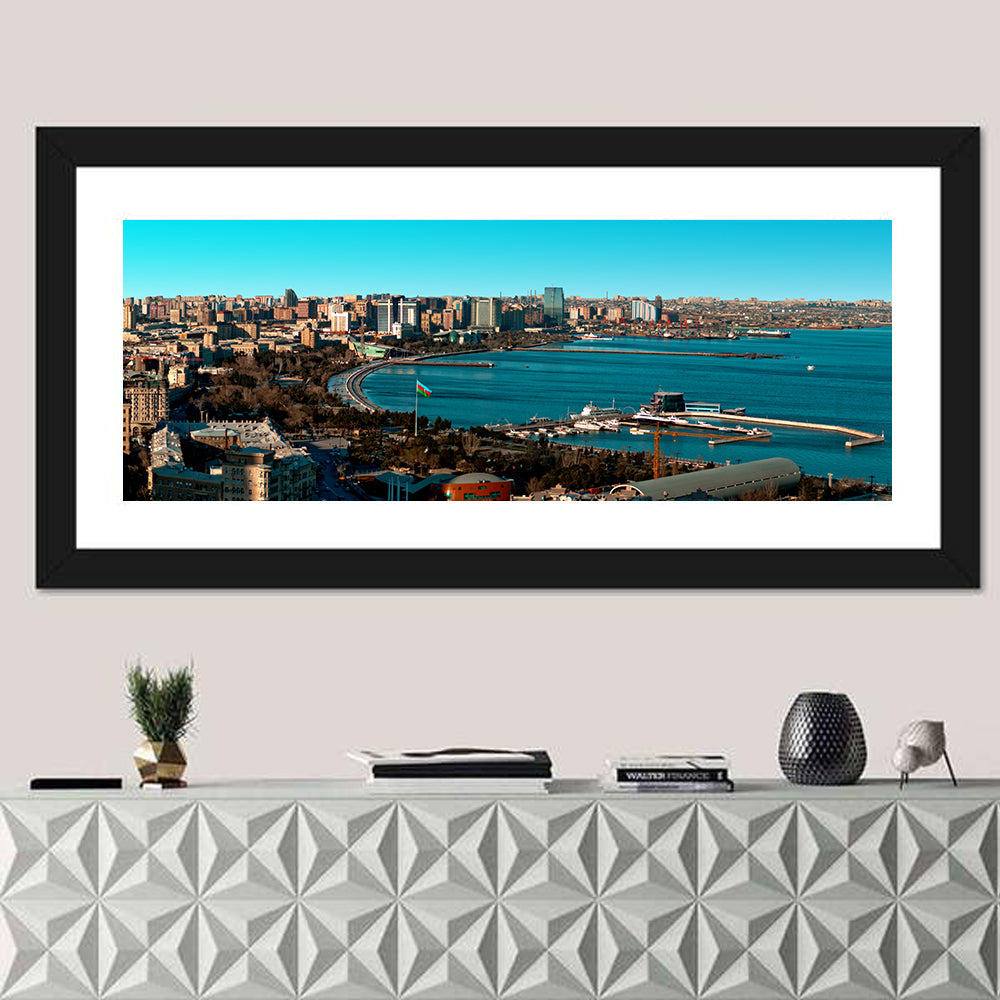 Baku Bay Panorama Wall Art