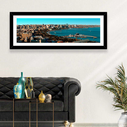 Baku Bay Panorama Wall Art