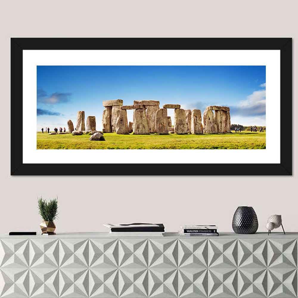 Stonehenge Under Blue Sky Wall Art