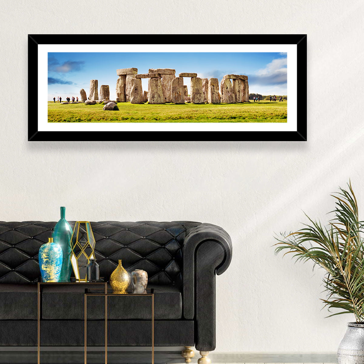 Stonehenge Under Blue Sky Wall Art